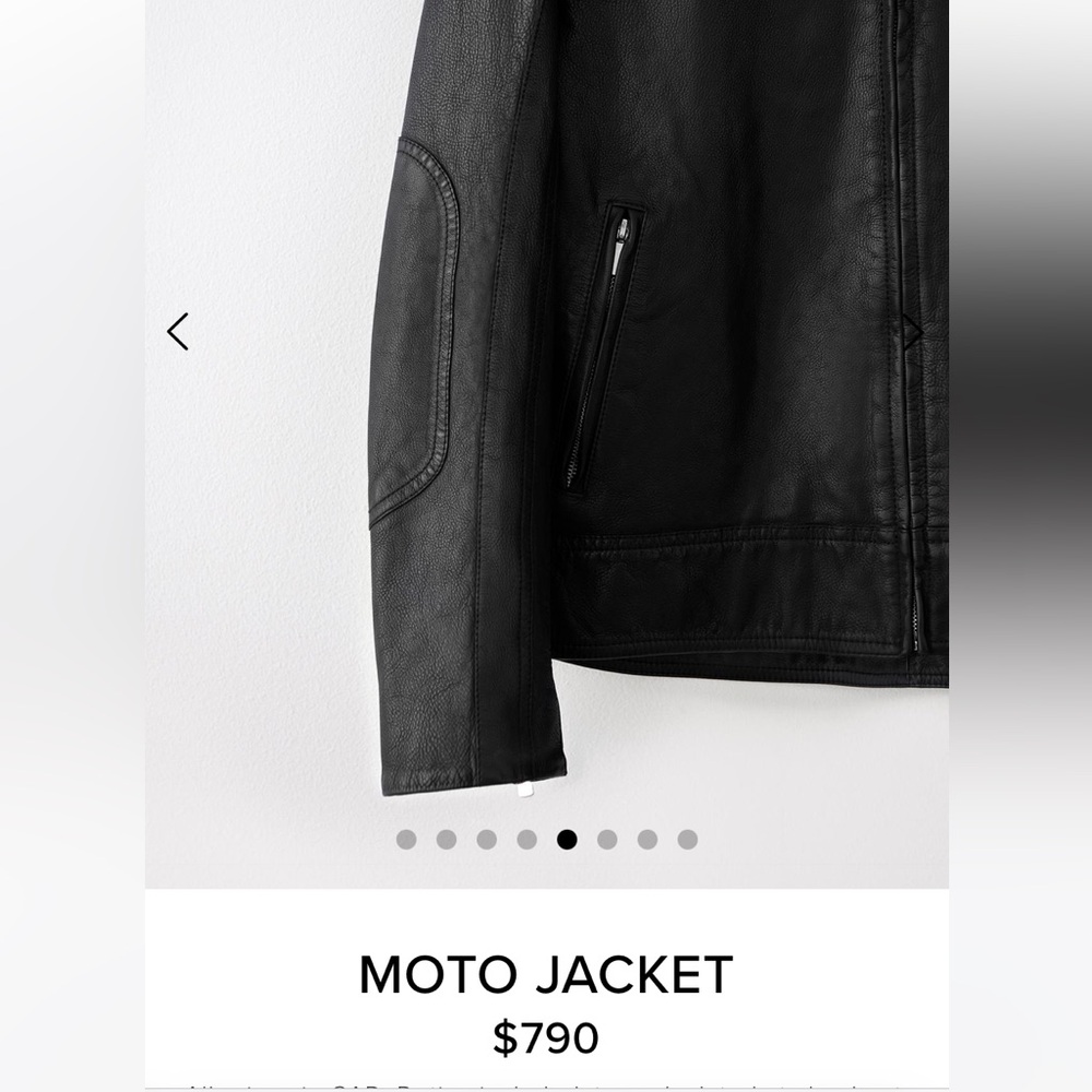 Vagabond The Moto jacket sz s NWOT worn in photos only - Picture 14 of 16